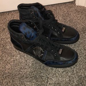 Roberto Cavalli Mens velvet Sneakers